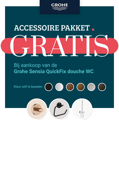 GROHE Sensia accessoires BE-NL promotion image